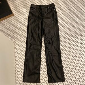 Zara leather pants